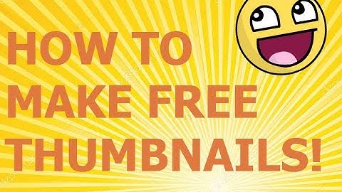 How to make free thumbnail | PIXLR EDITOR