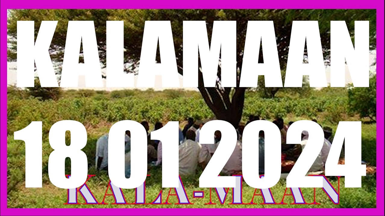 KALAMAAN 18 JANUARY 2024