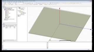 HFSS Tutorial - Modelling a Patch Antenna