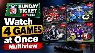 How to Watch 4 Games at Once on NFL Sunday Ticket Multiview (Full Guide) screenshot 5