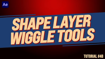 After Effects Shape Layer ESSENTIALS! WIGGLE Tools |  Adobe After Effects Tutorial