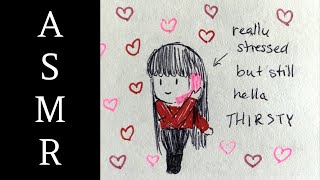ASMR whisper: My Short Comics & Doodles 🙃 No Context