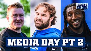 One-on-one with Bernhard Raimann, Tanor Bortolini & Mo Alie-Cox | The Colts Show | Podcast