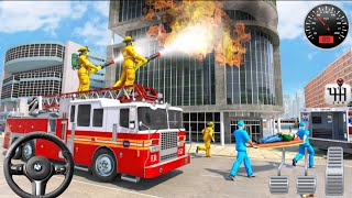 🚒 Fire Truck Simulator 2025 Real Firefighter Emergency Rescue Mission 3D Android Gameplay 🚨 screenshot 4