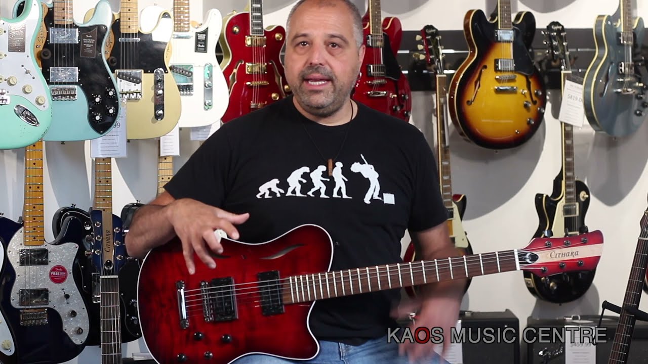 Cithara Hades Electric Guitar - YouTube
