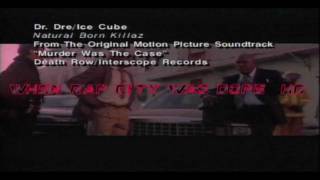 Dr.  Dre & Ice Cube "Natural Born Killaz" [HD]