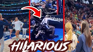 Caitlin Clark Can’t Stop Laughing at Sophie’s Crazy Dance🤣— Then Caitlin SAVES Sophie From Falling🔥