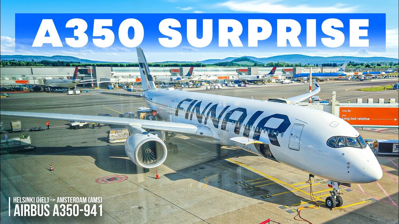 The A350 is FANTASTIC! | Finnair's Airbus A350-941 | Helsinki x