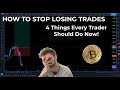 How to Stop losing Trades | Market Cipher | 4 Things Every Trader Must Do