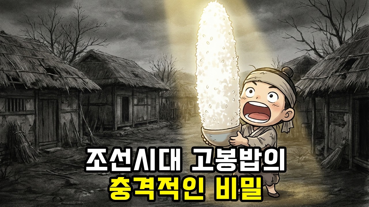 한 끼에 5공기를 먹었다고? 외국인들도 경악한 조선 대식가의 진짜 이유