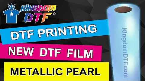 Introducing DTF Metallic Film for DTF Printing - Kingdom DTF