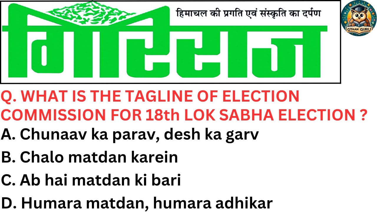 Hp Giriraj Current Affairs 2024 Today Current Affairs Hppsc Hp Gk