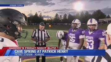 Hardee’s Friday Night Blitz Week 8 : Cave Spring at Patrick Henry