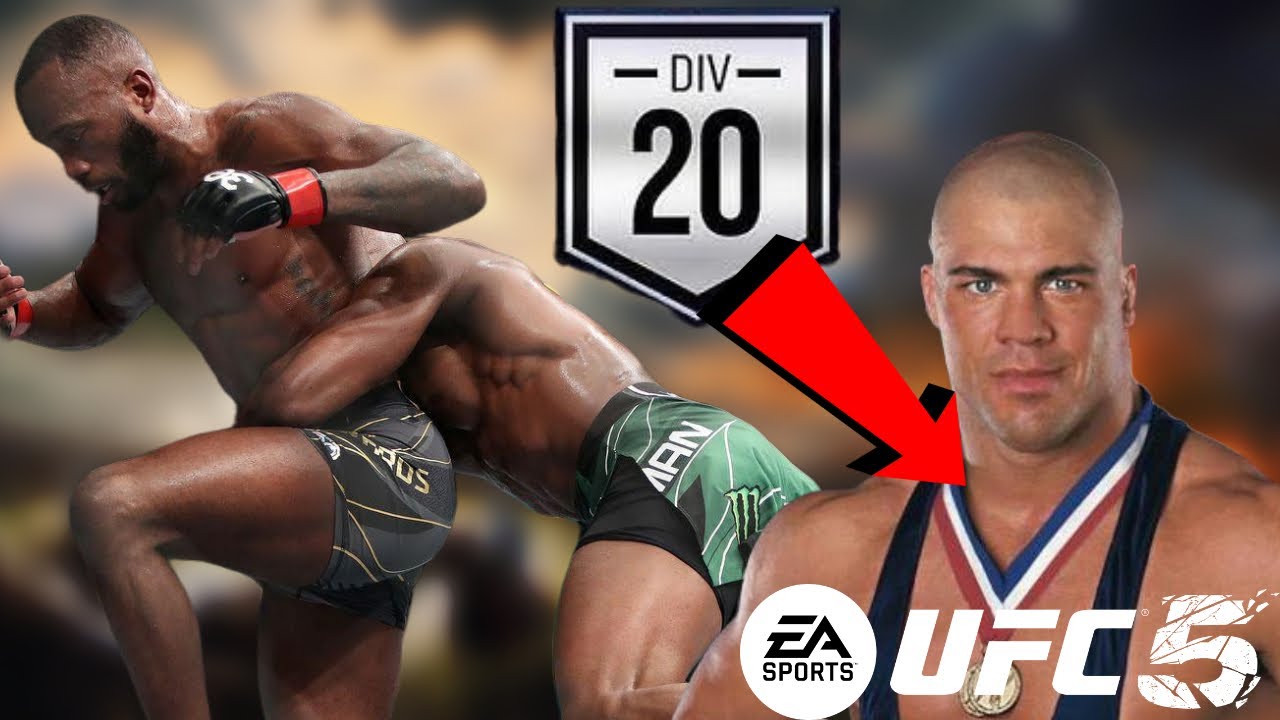 THIS IS HOW YOU BEAT A DIVISON 20 GRAPPLER IN UFC 5