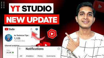 Yt Studio New Update 2023 | Youtube Studio Bell Notification New Update