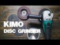 KIMO ディスクグラインダーを媚びながら使ってみた