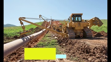 Pipeline Construction# Pipeline Laying # Cross Country Pipeline Laying Video# Drone Video 1