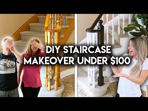 Video: Damask Staircase Makeover