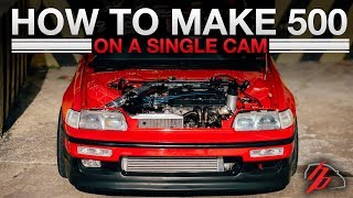 Breaking Down The Ebay Turbo 500HP Single Cam D16 CRX