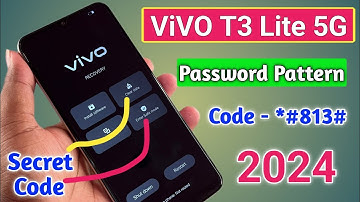 How To Hard Reset Vivo T3 lite 5G | Vivo T3 lite Remove Screen Lock Pattern Pin Password Unlock