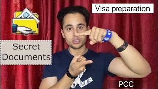 Student visa preparation || Pcc certificate || done with the documents || Europe