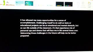 Open letter for the benefits of college scholarship
