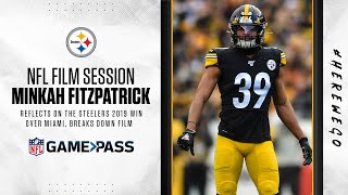 Minkah Fitzpatrick reflects on the Steelers win over Miami, breaks down film | NFL Film Session