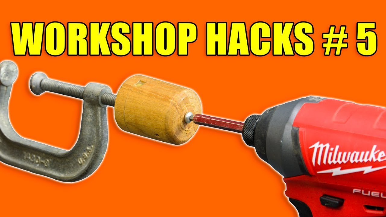 Quick Workshop Hacks Part 5: Woodworking Tips and Tricks ...