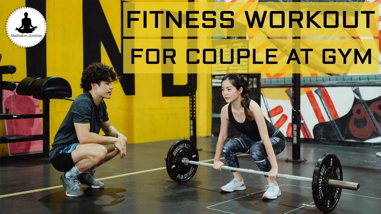 Fat Burning Cardio Workout 10 Minute Fitness Workout Couple Working