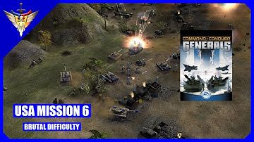 C&C: Generals - USA Mission 6: Desperate Union [Brutal / Patch 1.08] 4K