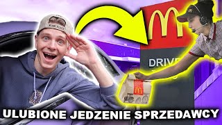 TESTUJĘ ULUBIONE JEDZENIE SPRZEDAWCÓW Z FAST FOODÓW 😱 | Dominik Rupiński