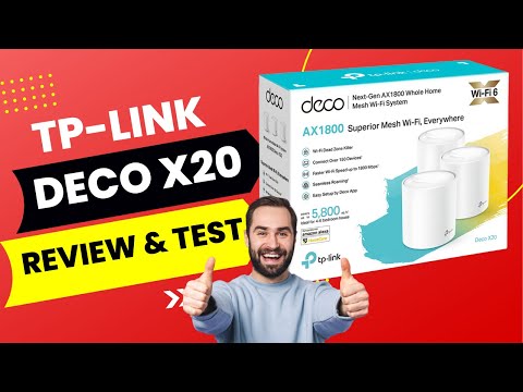 TP-Link Deco X20 AX1800 Whole Home Mesh Wi-Fi 6 System Review