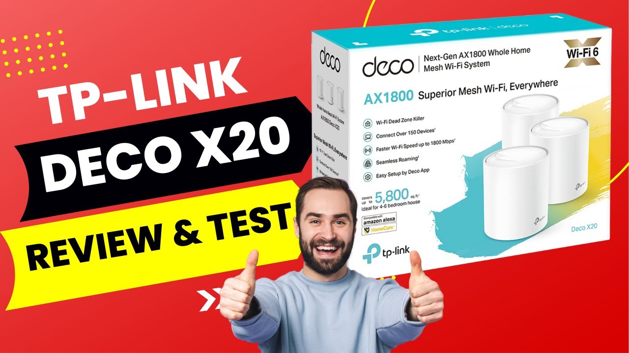 TP-Link Deco X20 AX1800 Whole Home Mesh Wi-Fi 6 System Review