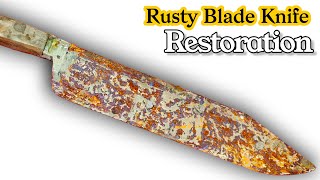 Restoration of an Old Rusty Blade Knife | Unbelievable Metal Transformation 🔥 #MetalDoctorPk