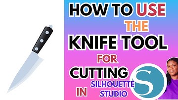 How To Use The Knife Tool In Silhouette Studio ~ For Beginners