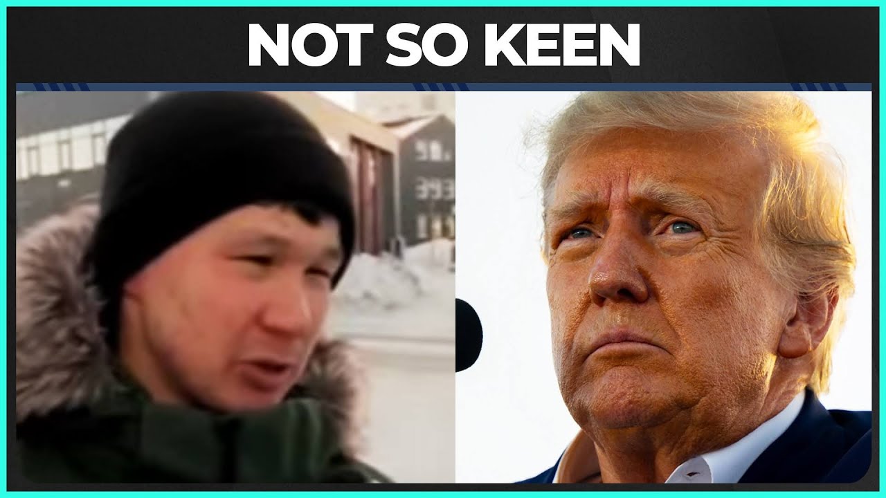Greenland Residents Make Their Stance On Trump CRYSTAL CLEAR