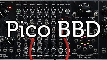 Erica Synths Pico BBD sound demo