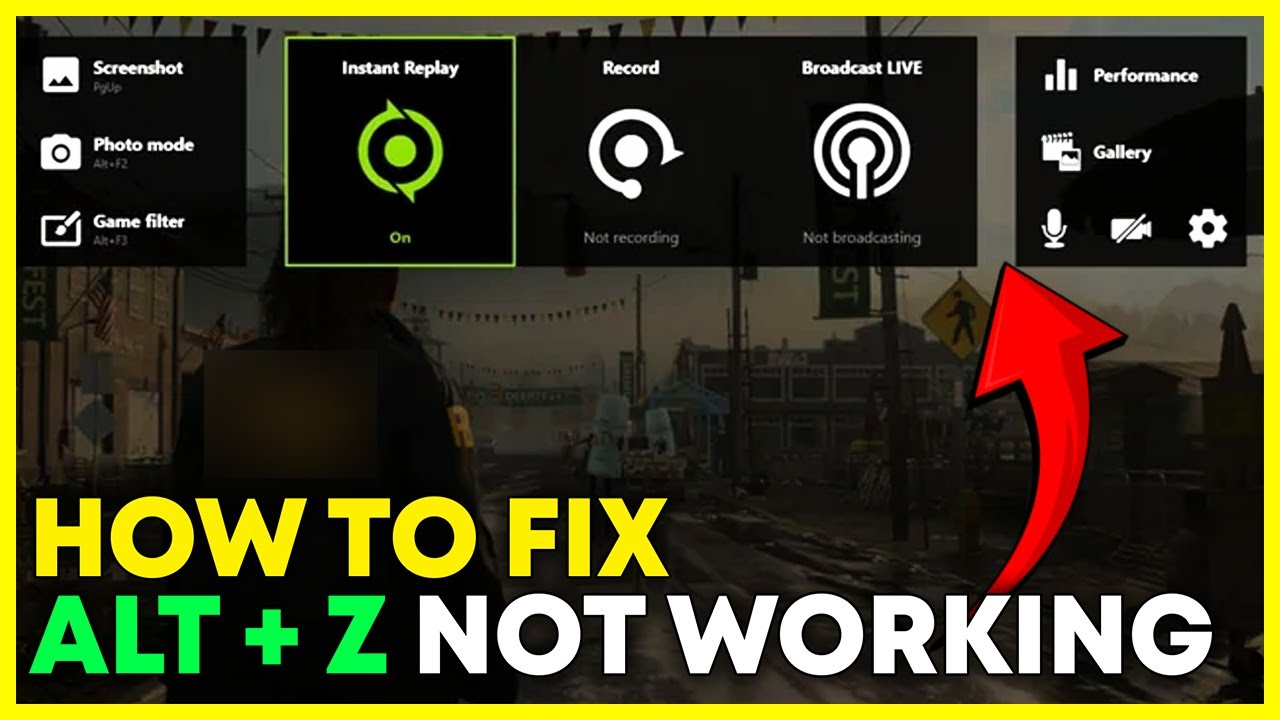 How to Fix GeForce Experience Alt + Z Overlay Not Working (2026) - YouTube