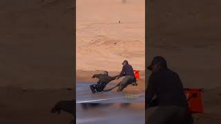 Рыбак застрял в зыбучих песках Анапы