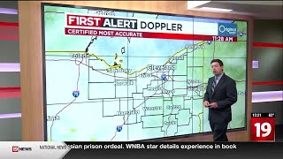 19 First Alert Weather Day Tuesday: Potential for severe storms late in day
