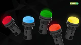 Esbee Pro 22.5mmØ Panel LED Indicator Lights