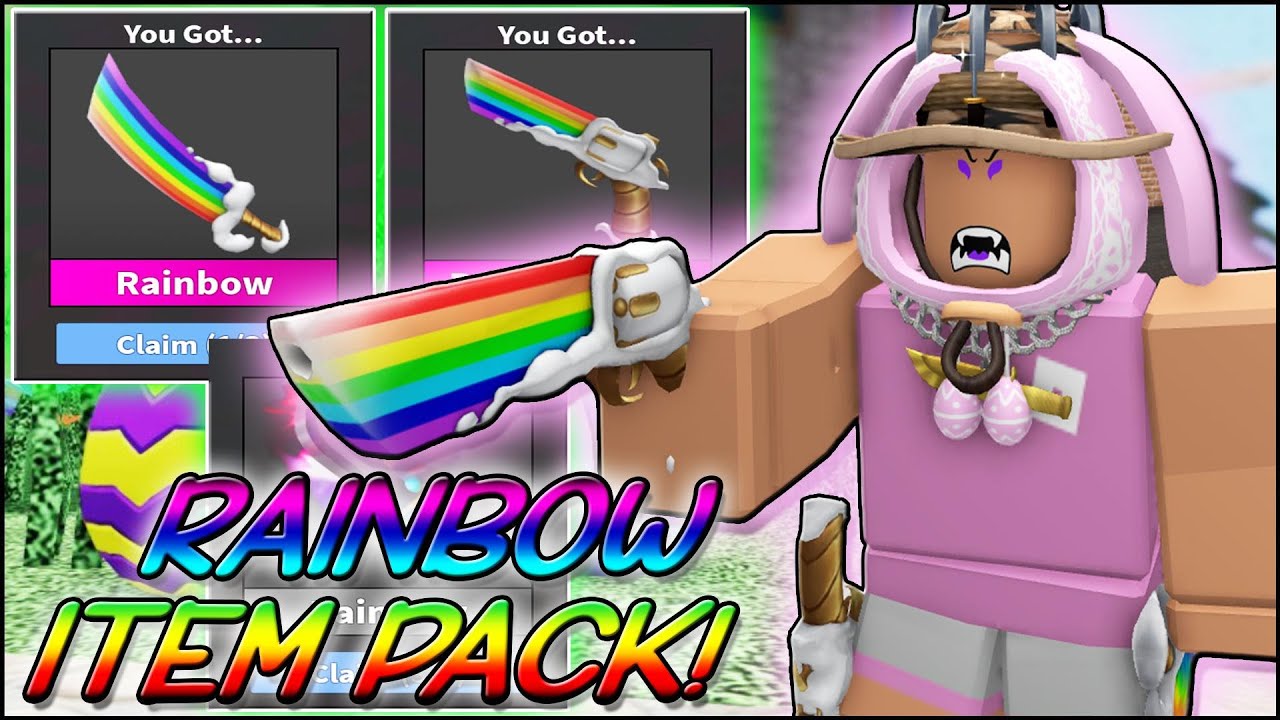 Rainbow Gun 2023  Trade Roblox Murder Mystery 2 (MM2) Items