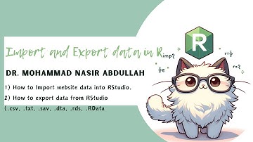 Importing and Exporting data in R -  Part 2