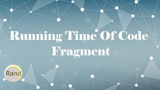 Running Time Of Code Fragment Net Worth