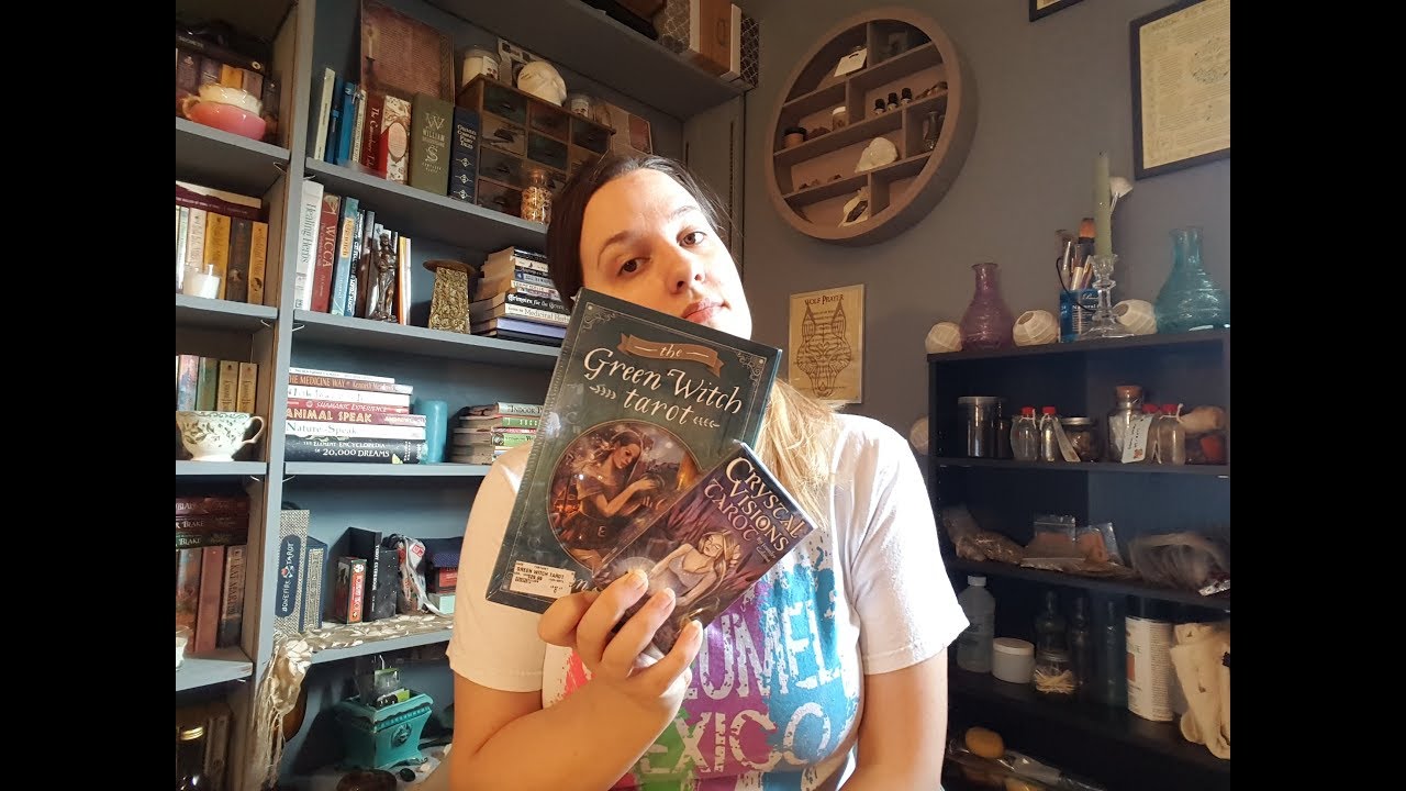 Crystal Visions and Green Witch Tarot Unboxings!!!