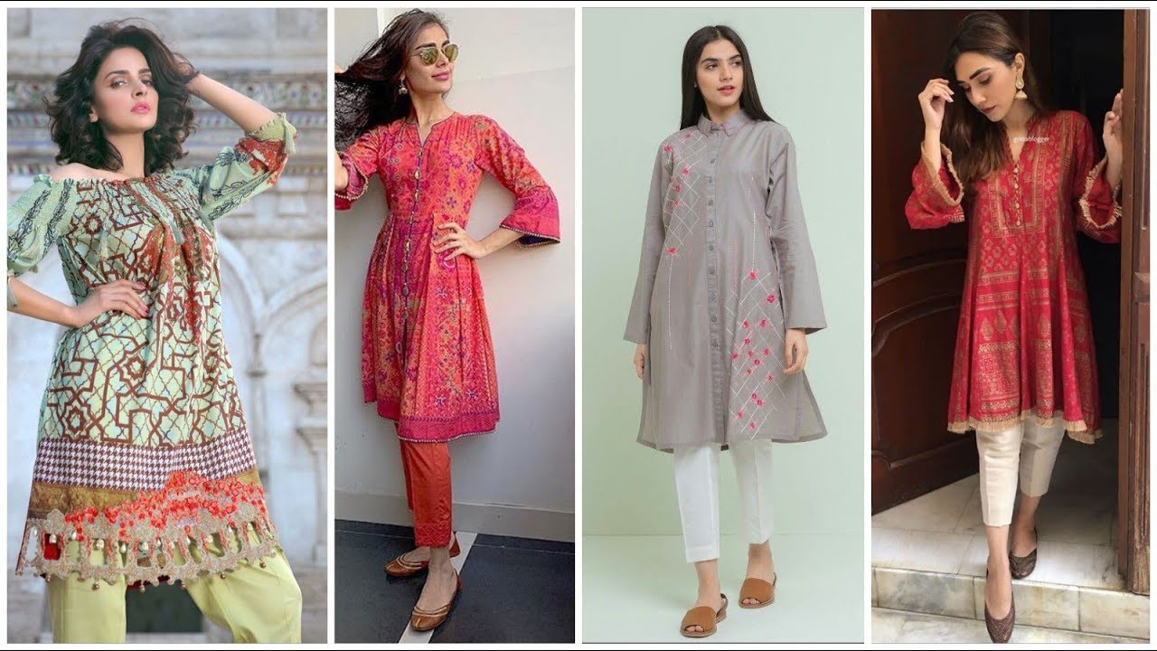 Stylish & Comfort Summer Lawn Dresses Design Stiching Ideas YouTube