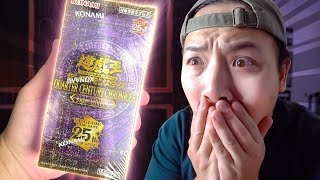 GOD SET - Opening NEW Yu-Gi-Oh QUARTER CENTURY CHRONICLE Booster Box! (New Dark Magician Girl)