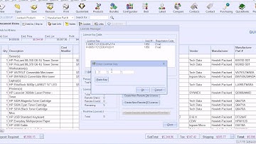 QuoteWerks - Replacing your Product Content Subscription (Powered by Etilize) License Key