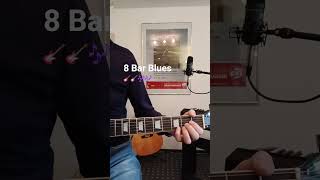 How to play a 8 Bar Blues #shorts ##music #bluesmusic #bluesguitar #tutorial