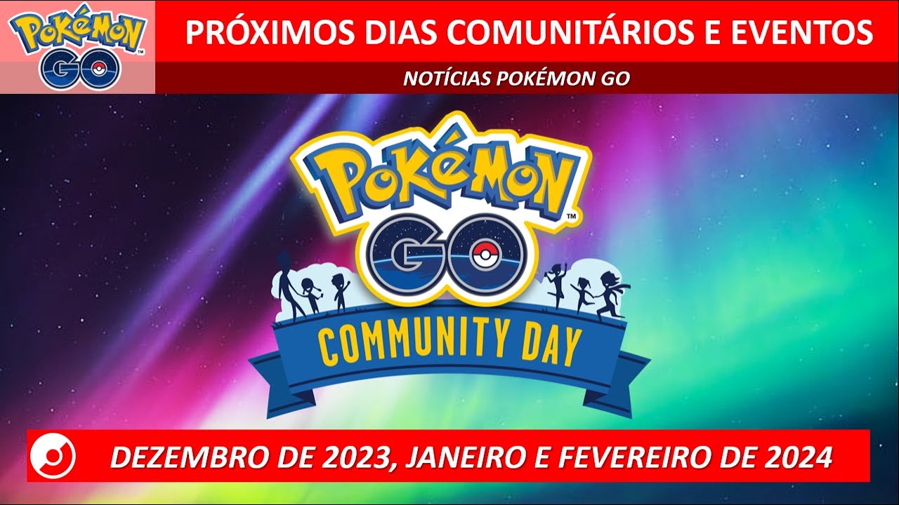 Pokémon GO - Eventos do Mês de Fevereiro de 2023